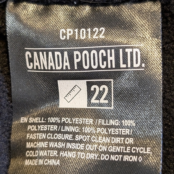 CANADA POOCH 🇨🇦 True North Parka | Red/Black Puffer Coat | Size 22 NWOT - Picture 3 of 10